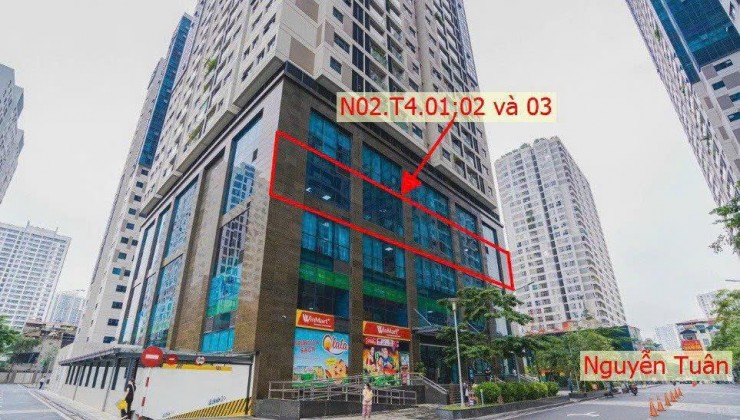 Quận Thanh Xuân bán 03 lô sàn văn phòng 397,6m2 sổ đổ lâu dài ký HĐMB chủ đầu tư